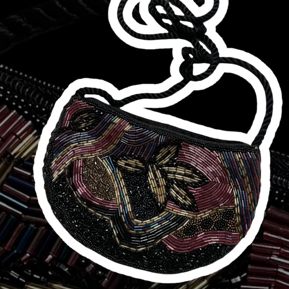 beaded clutch VINTAGE - Picture 1 of 3